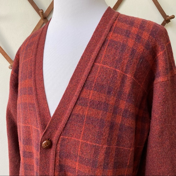 Burberry Nova Check Lambswool Cardigan - Picture 11 of 14